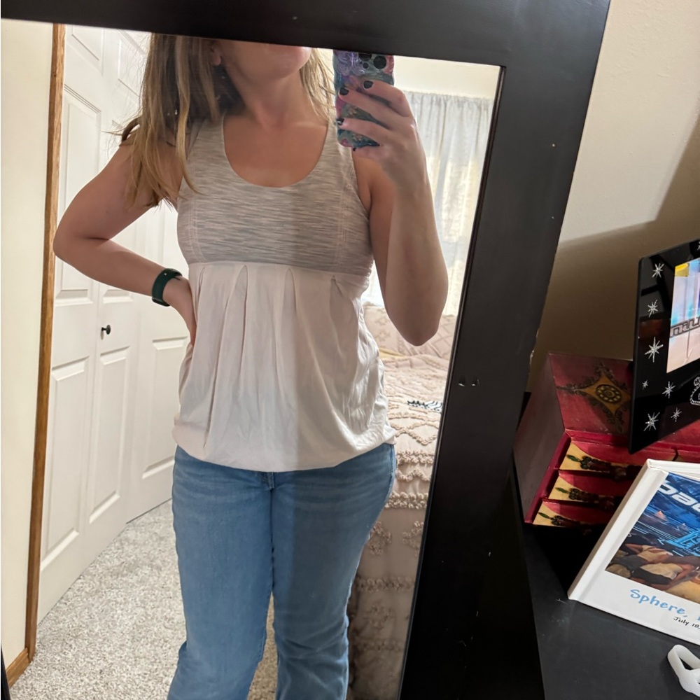 Baby Pink Lululemon Tank